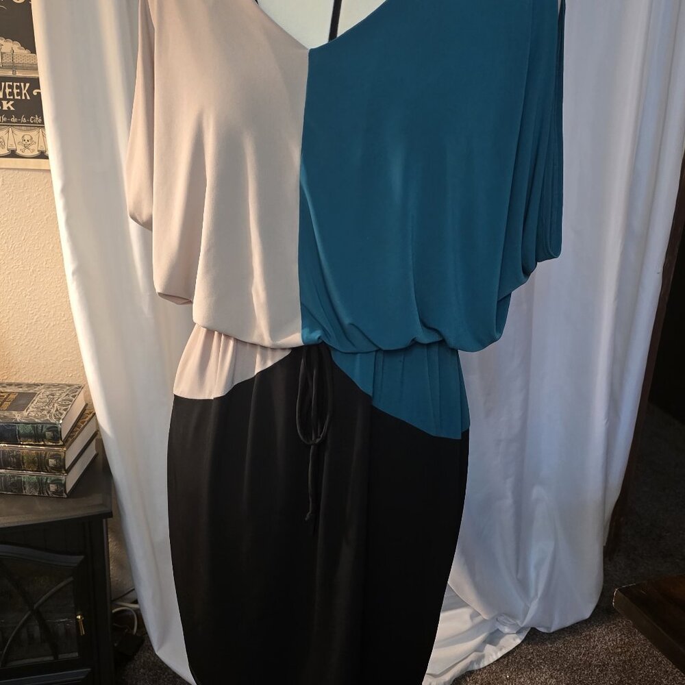 EnFocus Studio Colorblock Dress, Women's Size 12, Perfect for spring/summer